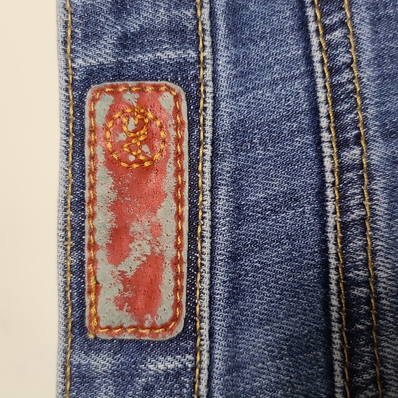 ADRIANO GOLDSCHMIED The Premiere Skinny Straight Medium Wash Crop Size 29R - Picture 16 of 16